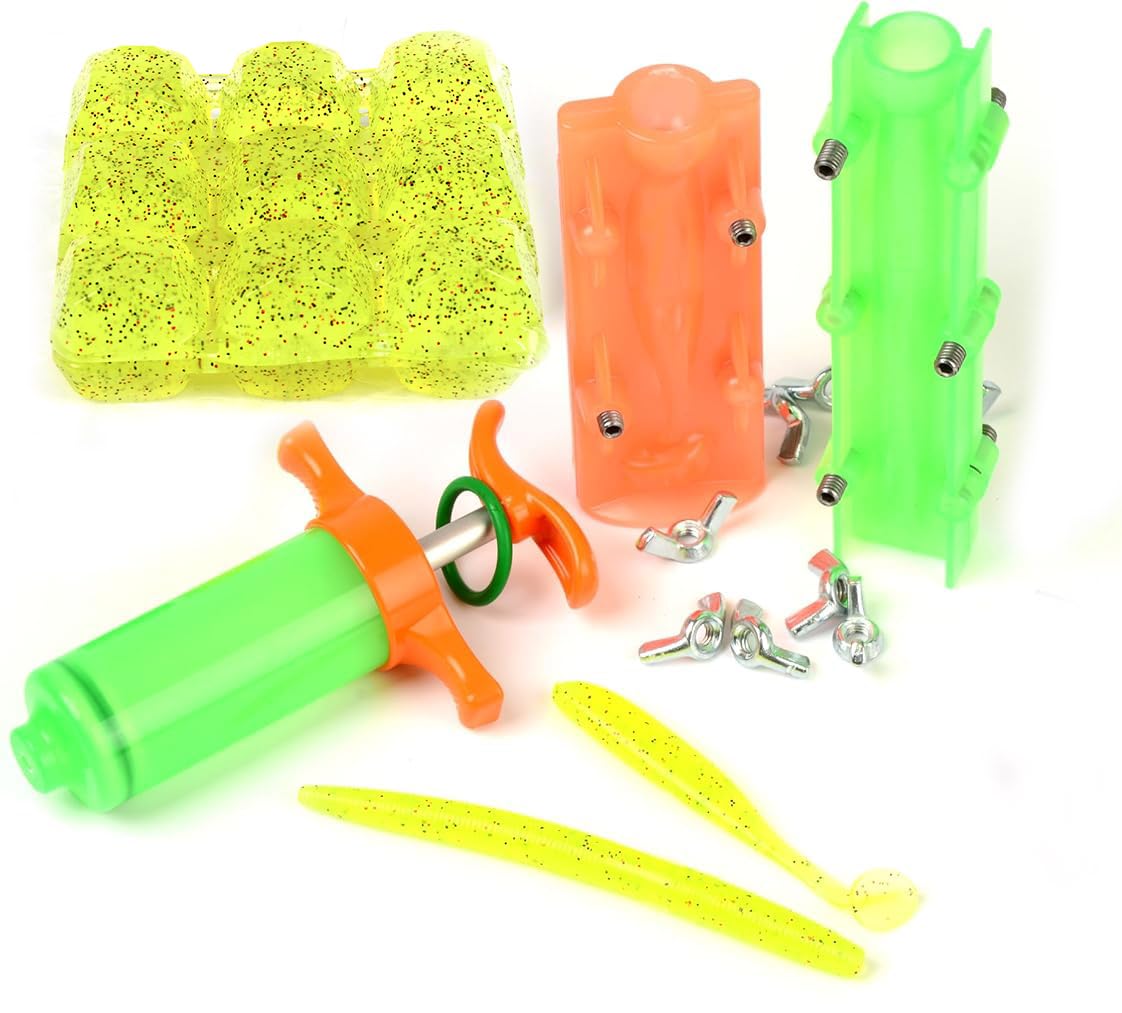 Best NJ Luresol 250ml cubes provide vibrant lure colors for easy customization.