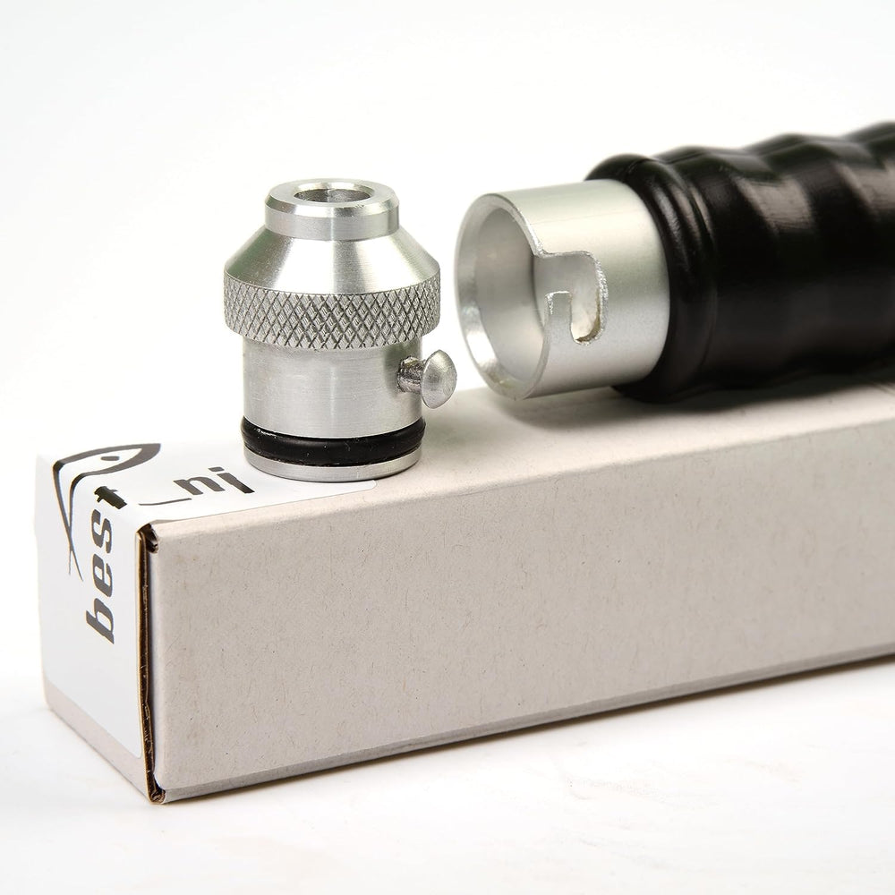 Best NJ plastic handle adds comfort during extended injection sessions.