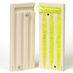 Best_NJ premium soft-mold 3-cavity Yama Senko 5in for home lure making.