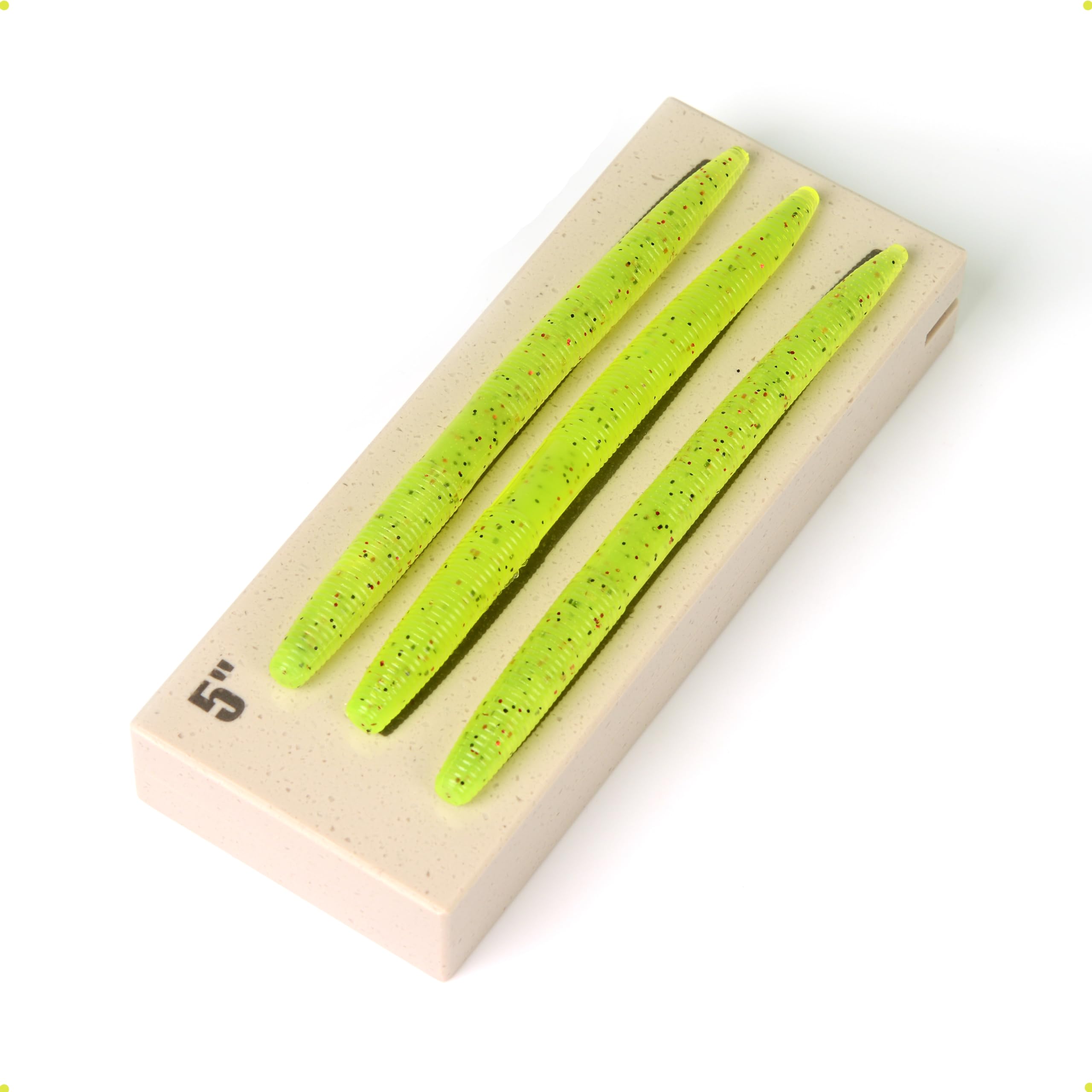 Best_NJ Yama Senko mold with worm oil supports scented lure options.