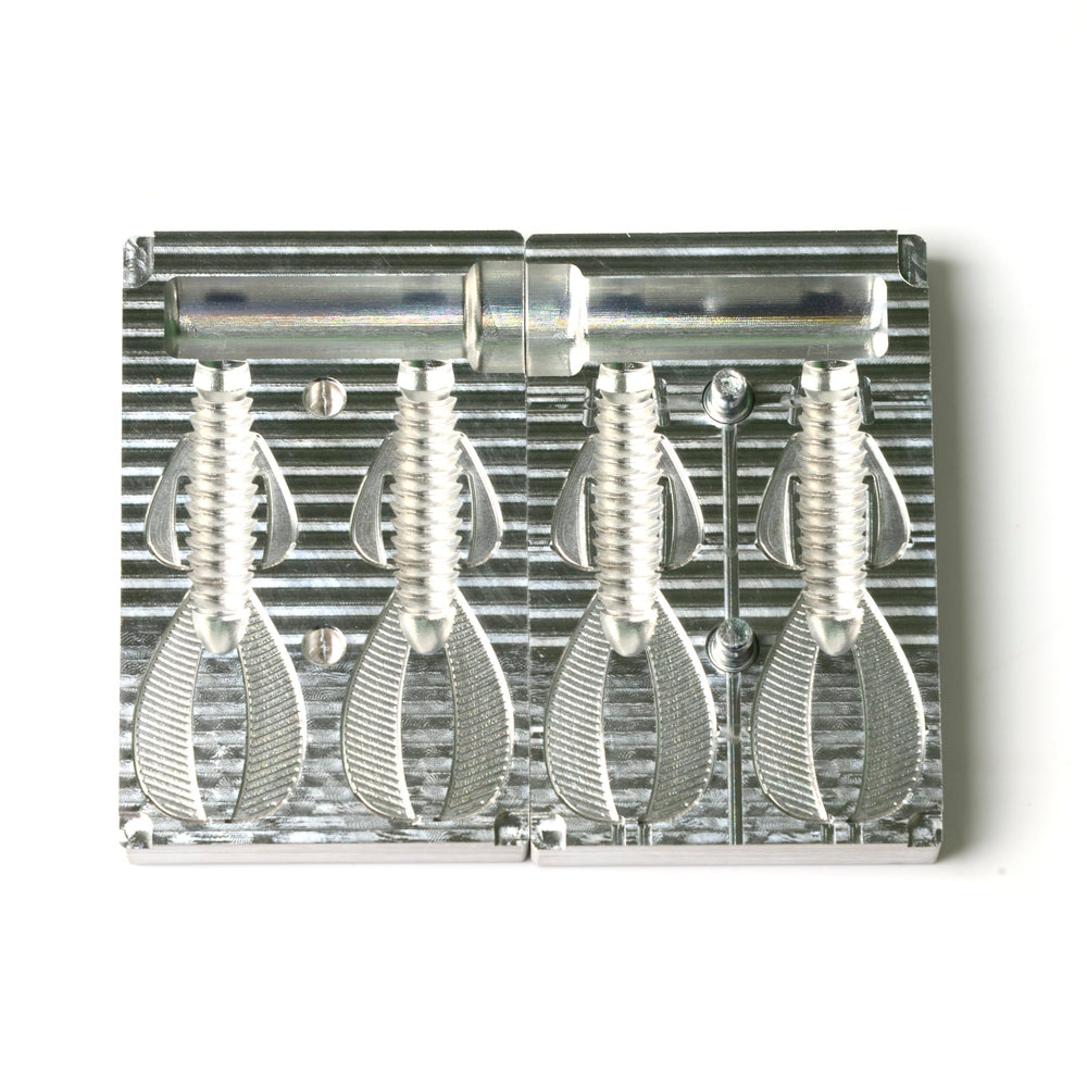 best_nj rage ned bug 2.5 inch aluminum mold ideal for versatile fishing lures.