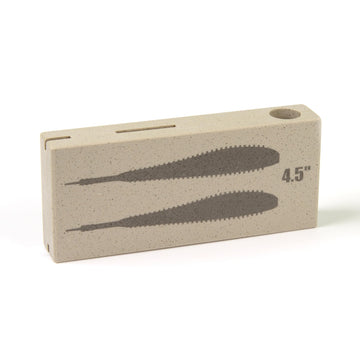 Best_nj soft plastic mold Spunk Shad 4.5-inch durable stone material longevity.