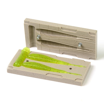 Best_nj soft plastic mold Spunk Shad 4.5-inch beginner-friendly and easy to use.