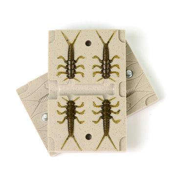 best_nj StoneFly 1.6 mold closeup highlights fine detail for lifelike soft lures