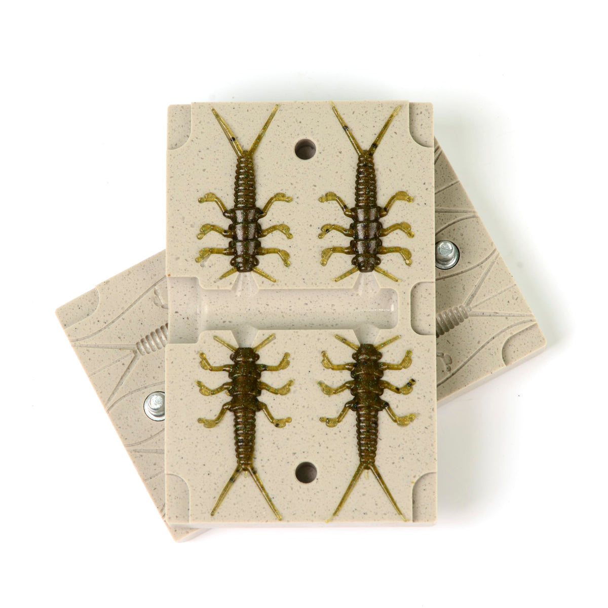 best_nj StoneFly 1.6 mold closeup highlights fine detail for lifelike soft lures