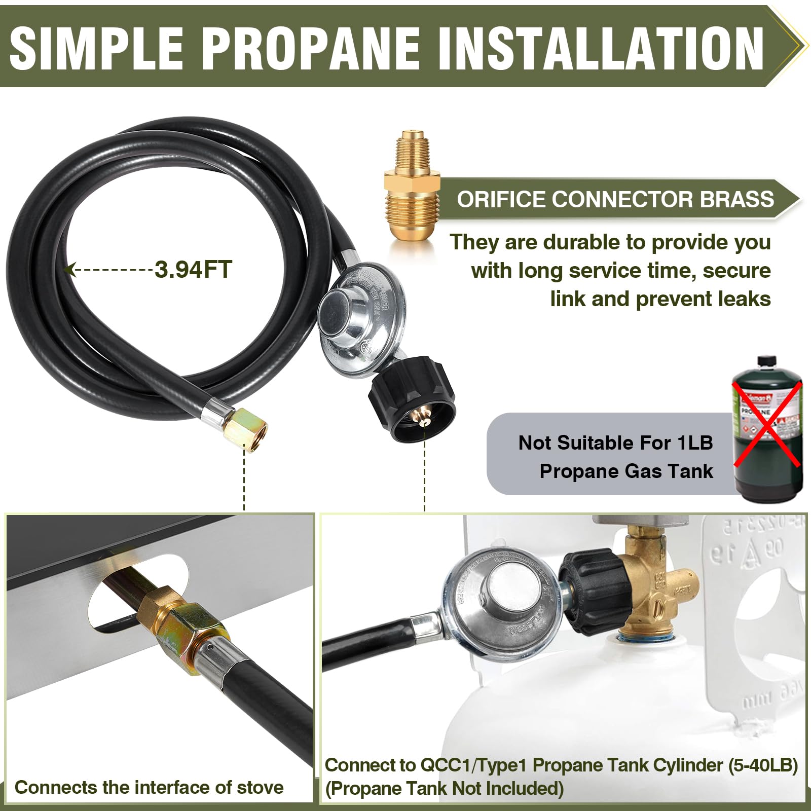 BESTFIRE Forimo CSA-certified kit ensures safe operation and reliable setup.