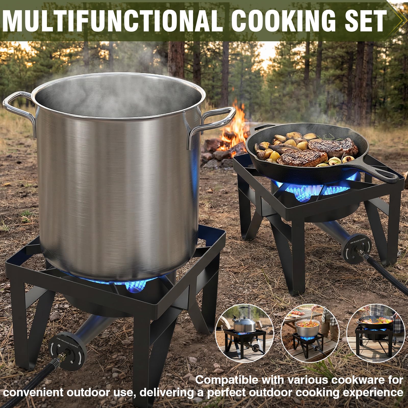 BESTFIRE turkey-frying setup helps user plan safe, high-heat turkey fry sessions.