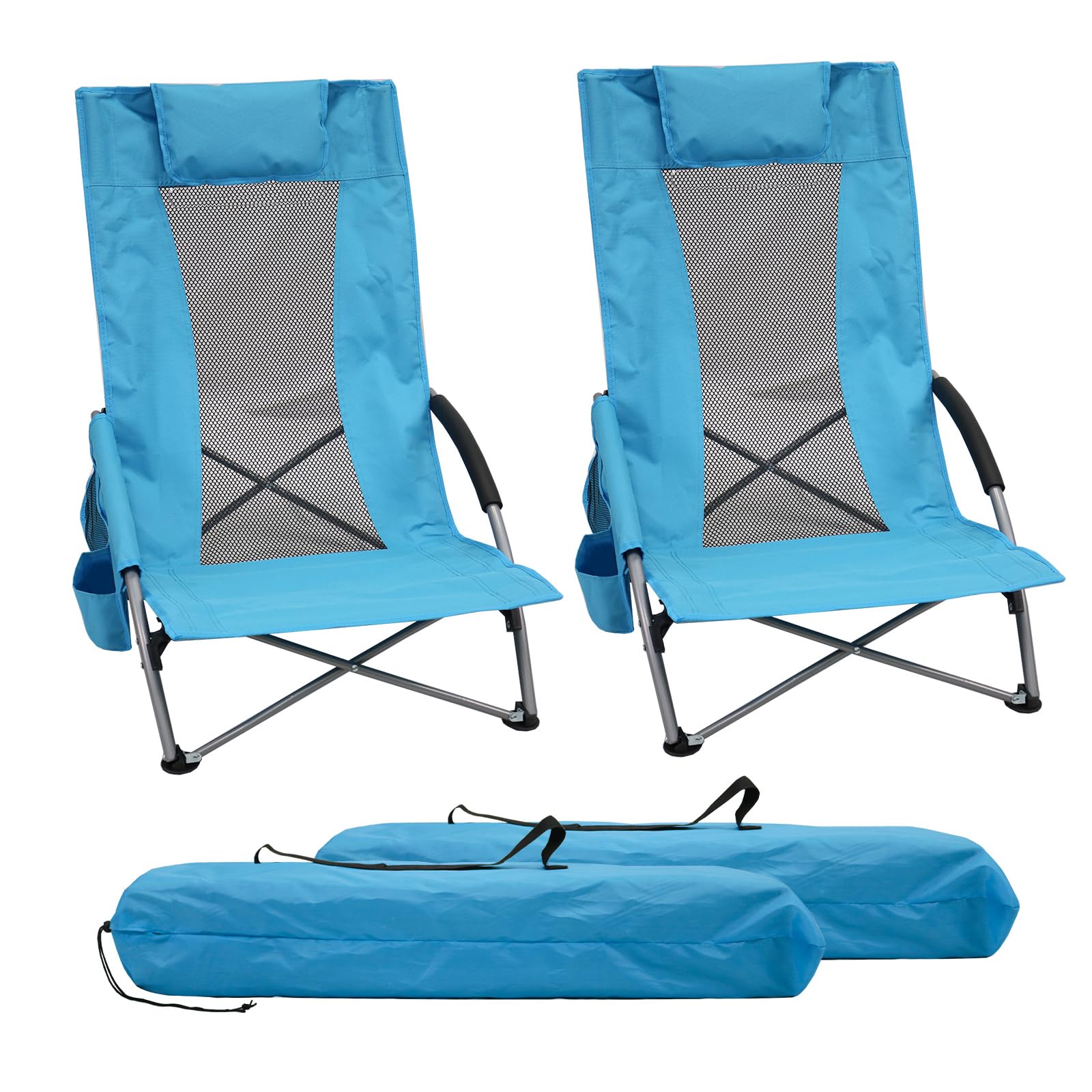 BESTHLS versatile outdoor chair for beach, camping, and festivals.