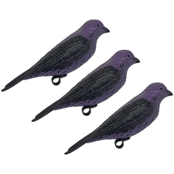 BestNest S&K Purple Martin Decoys with perch-mount ring attract martins to your birdhouse