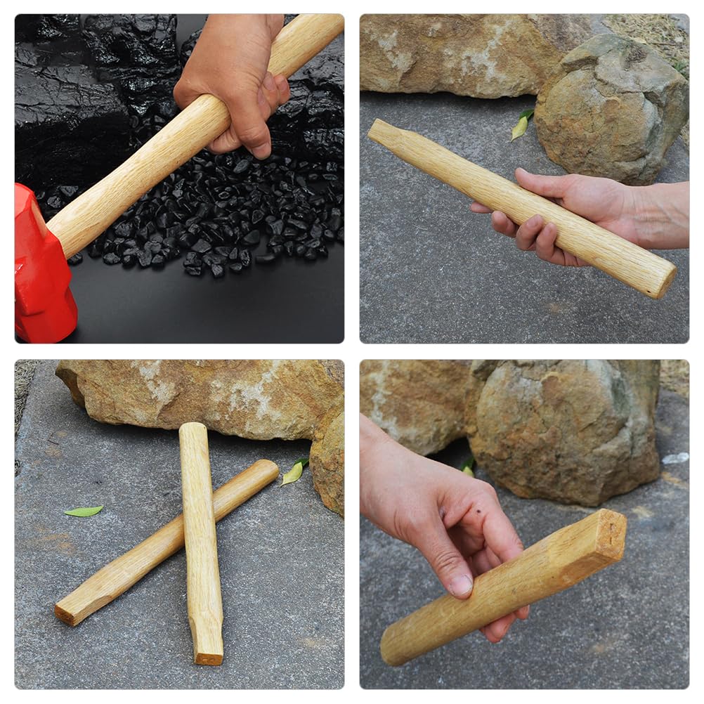 BESTOYARD axe handle for hatchet, durable wood with smooth lines for precise handling.