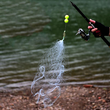 BESTOYARD four-pack fishing nets keeps spare traps ready.