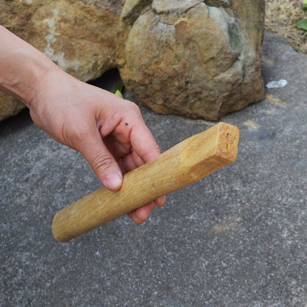 BESTOYARD wooden axe handle, durable replacement to renew aging gear.