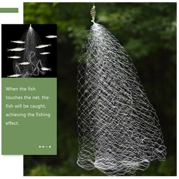 BESTOYARD minnow dip net ideal for small fish in ponds or lakes.
