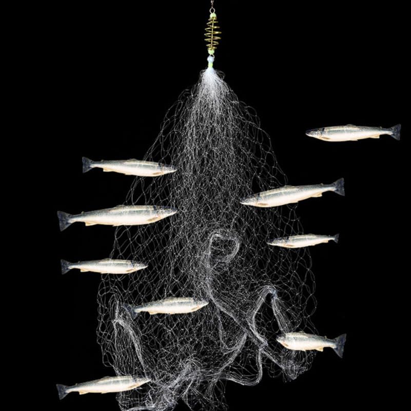 BESTOYARD multi-colored fish trap design adds visibility and style.