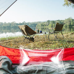 BESTOYARD pillow compact lightweight design for easy packing.