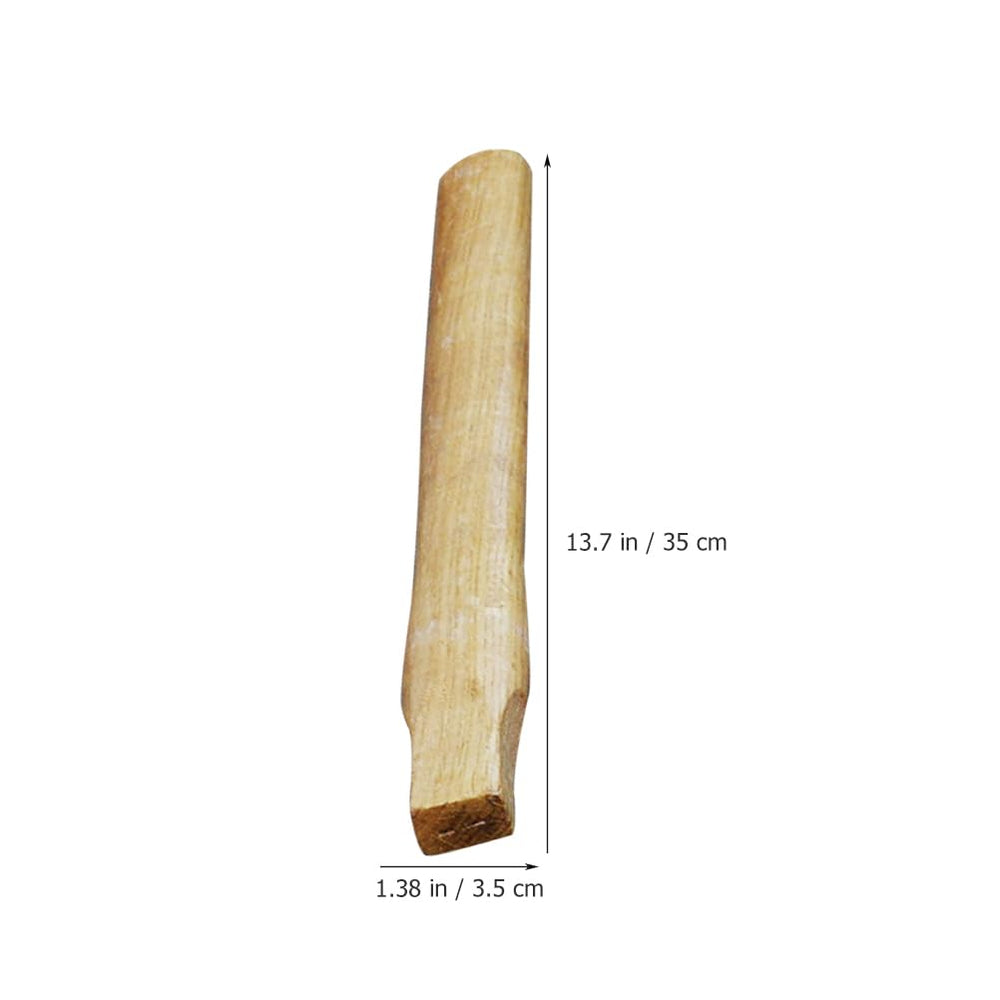 BESTOYARD wooden axe handle replacement, natural wood texture for reliable control.