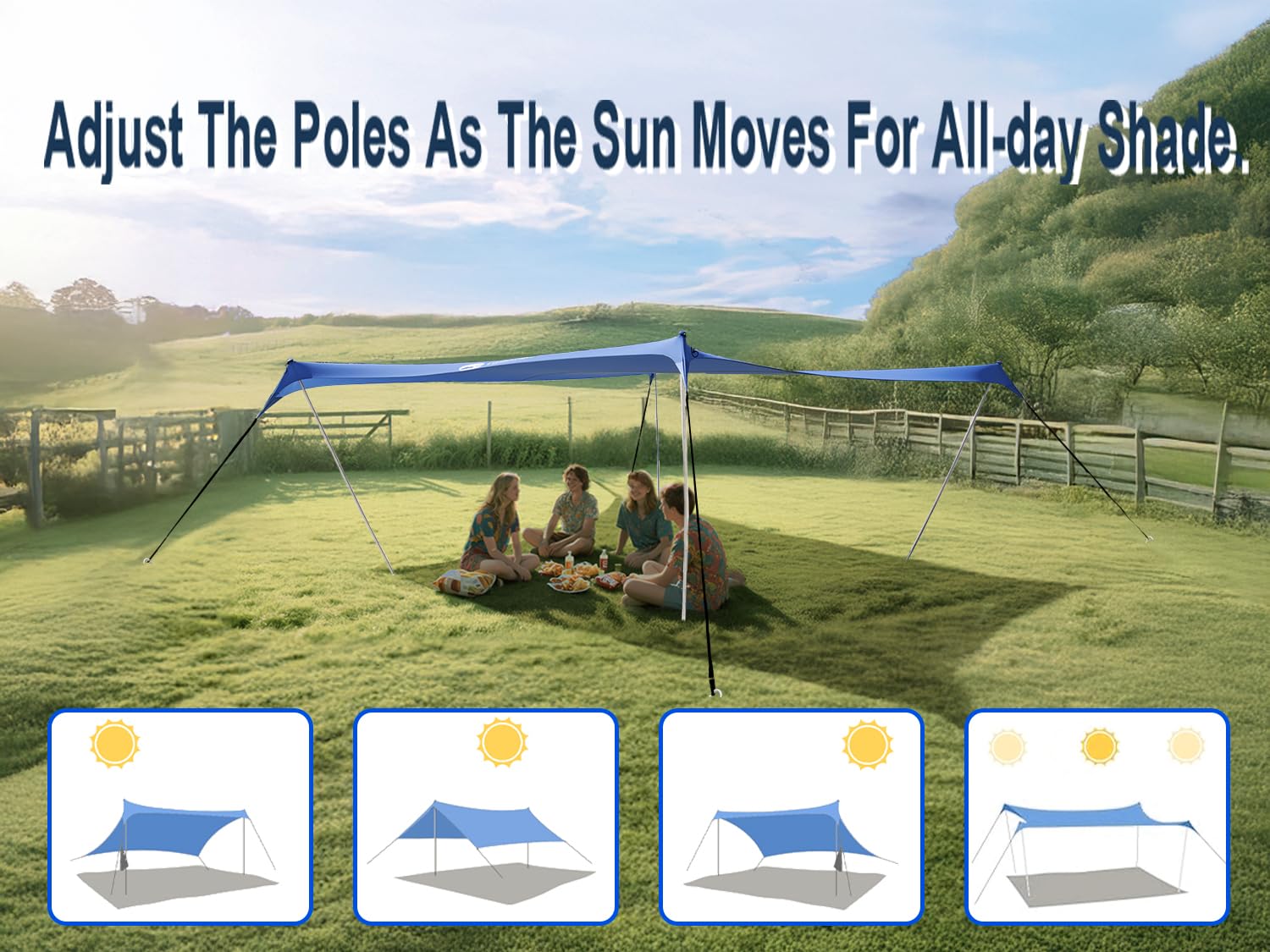 Bestset windproof-stable beach tent demonstrates wind-resilient design for stability