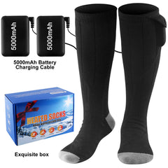 BESWORLDS Heated Socks battery-pocket closeup highlights convenient power storage.
