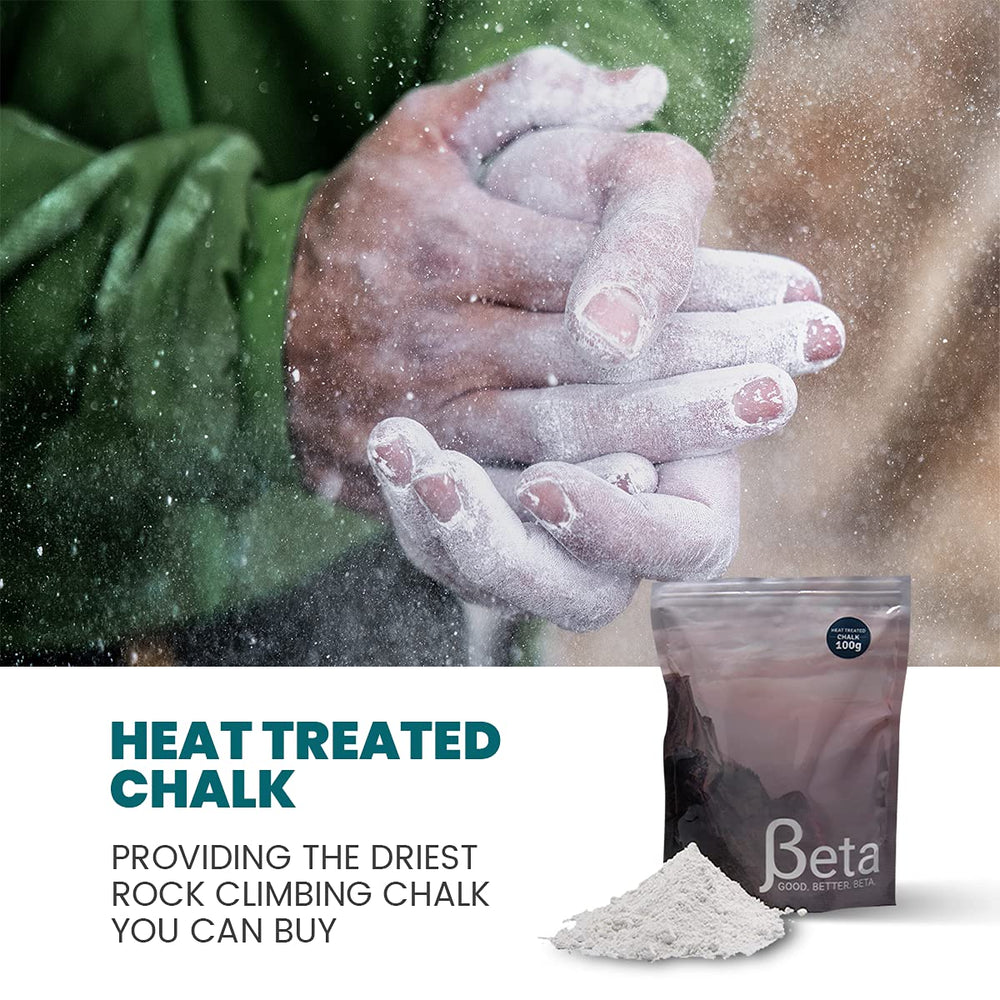 Beta Climbing ultra-dried magnesium carbonate offers consistent performance