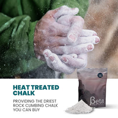 Beta Climbing ultra-dried magnesium carbonate offers consistent performance