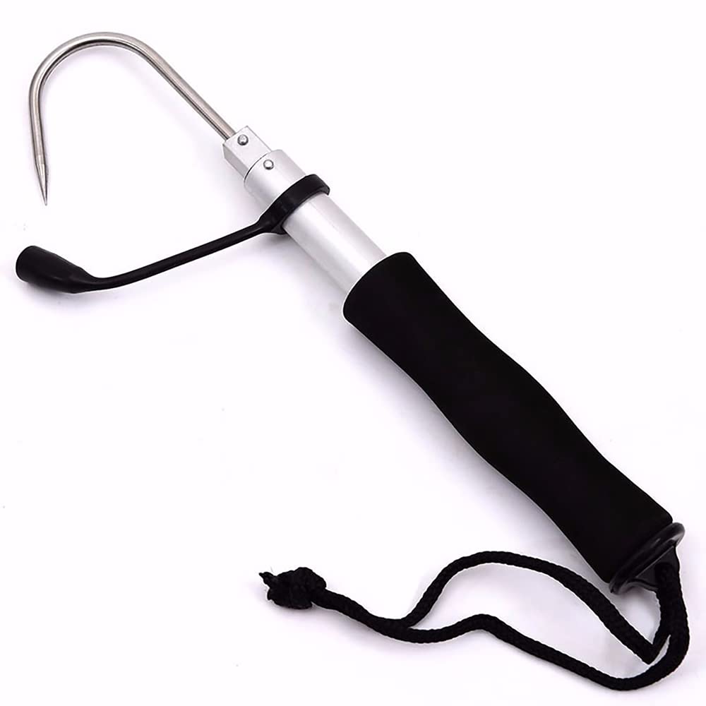 BE-TOOL wrist strap on gaff for secure handling on deck