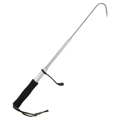 BE-TOOL gaff hook with telescopic stainless steel for secure big-fish landings