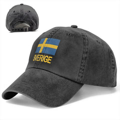 Betray Time Sverige flag cap showing adjustable back closure for a comfortable fit.