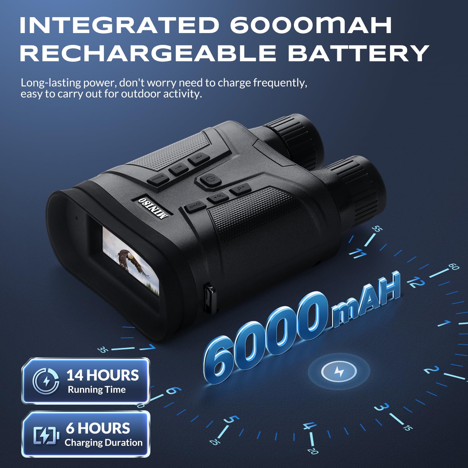 Bettitope night vision goggles 4K video recording for outdoor memories.