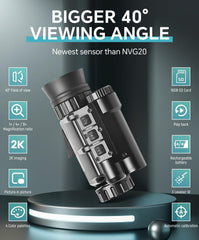 BETTITOPE NVG30 with 4x magnification delivers sharper distant detail during nocturnal observations