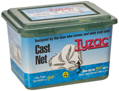 Betts Tyzac cast net, 6ft, 3/8in mesh, ready for quick bait catching.