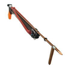 Beuchat Marlin Evil orange grip handle improves handling in wet conditions.