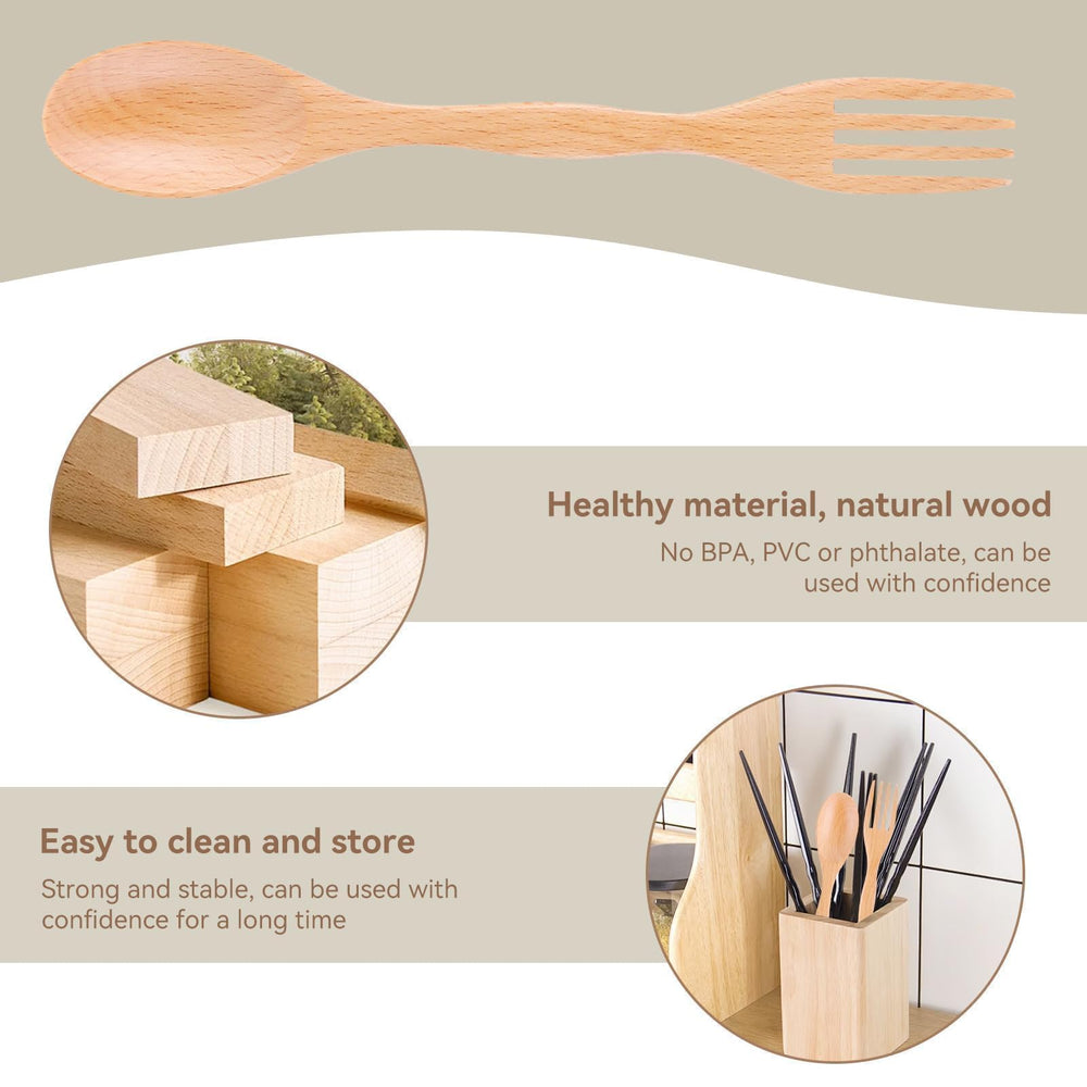 Beufee natural wood grain design adds rustic charm.