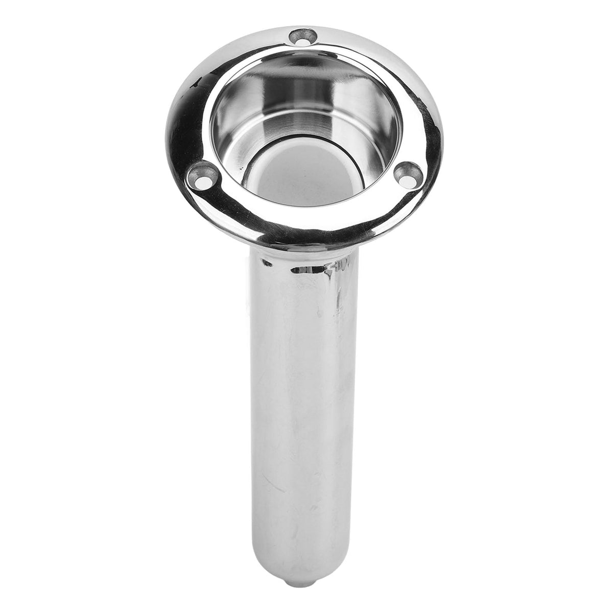 Bewinner 2-in-1 boat rod cup holder close-up showing durable stainless steel