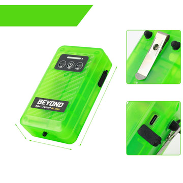 Beyond Bait Pump keeps bait lively longer with reliable aeration