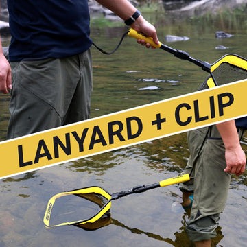 Beyond Braid aluminum net frame stays strong yet lightweight for all-day casting.