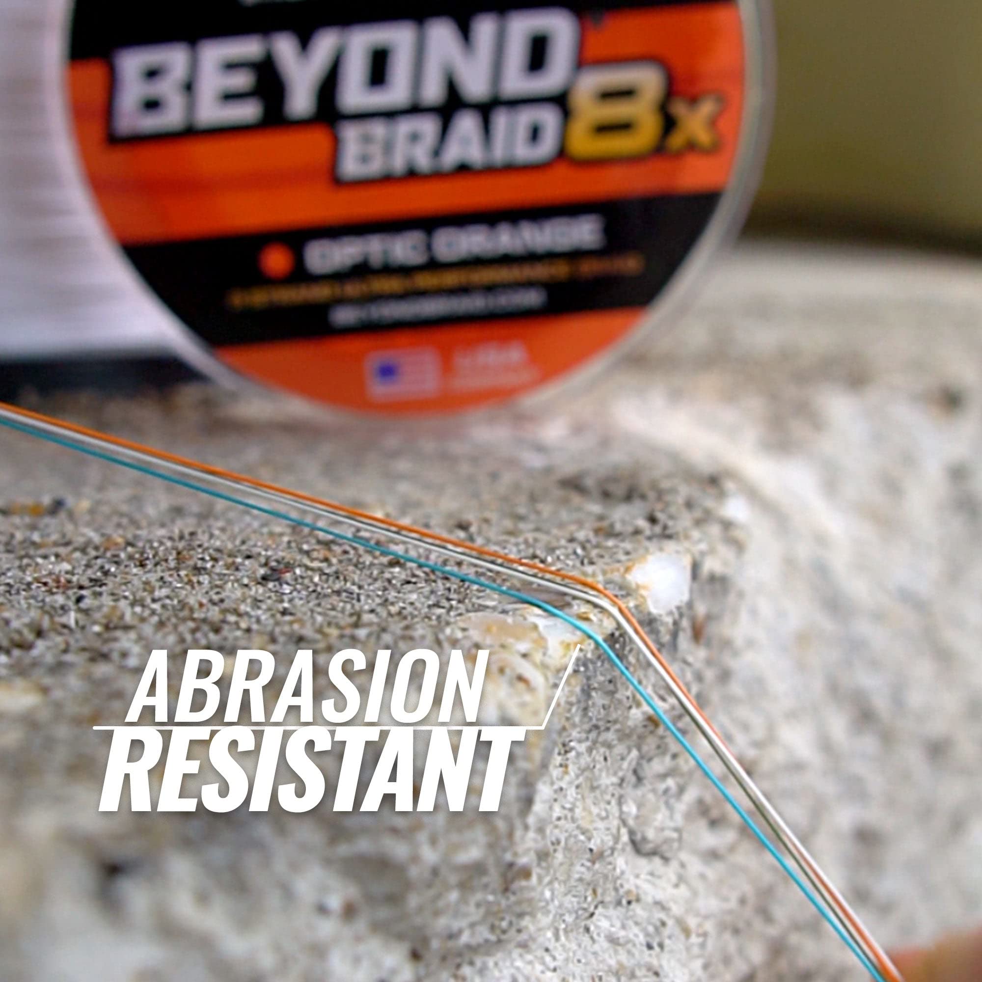 Beyond Braid Blackout No Fade 8X 300 Yards 40lb strength supports heavier setups and confident casting.