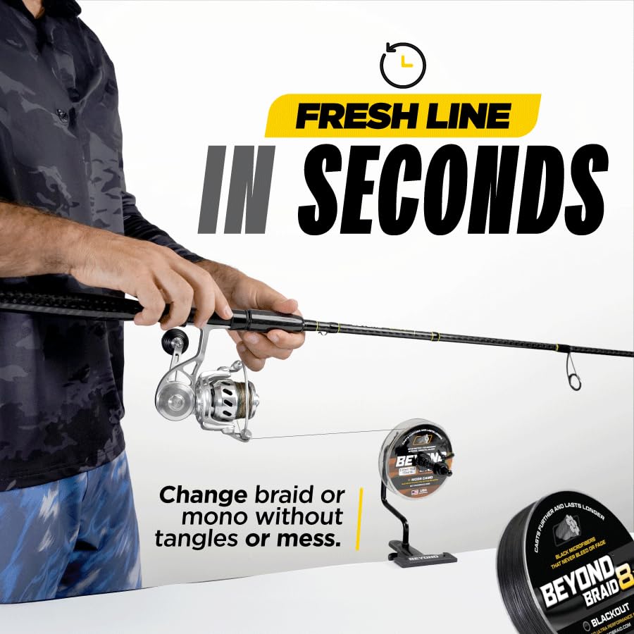 Line spools sizes: 100yd, 150yd, 300yd, 500yds and up to 2000yds