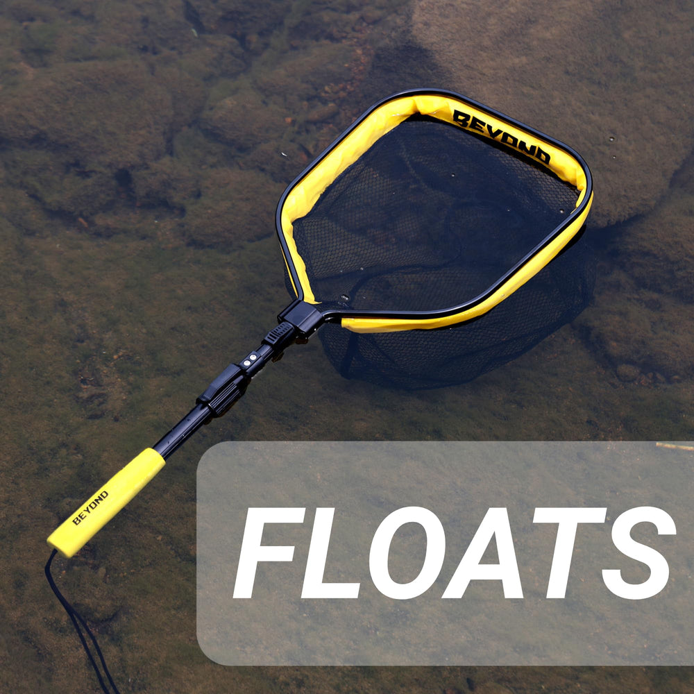 All-in-one landing net for freshwater and saltwater fishing