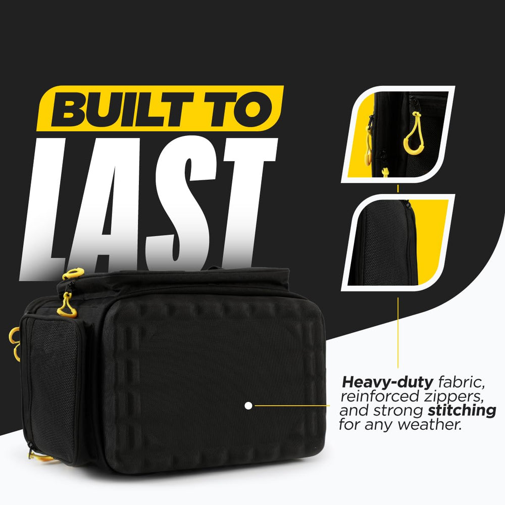 Beyond Braid Hauler Pro Medium high-visibility pull tabs enable quick access