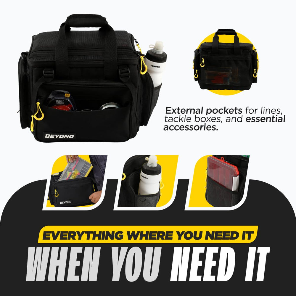 Beyond Braid Hauler Pro Medium keeps tools and lures neatly organized