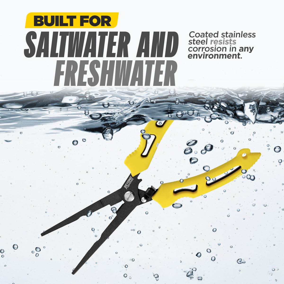 Pliers tip detail showing precision nose