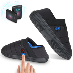 BIAL heated slippers front view offering cozy warmth for study and evenings