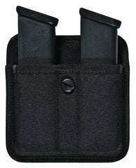 Bianchi Patroltek 8020 Double Mag Pouch, Open Top, fits Glock mags, black