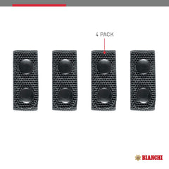 PatrolTek Belt Keeper 4-pack with black brass snaps