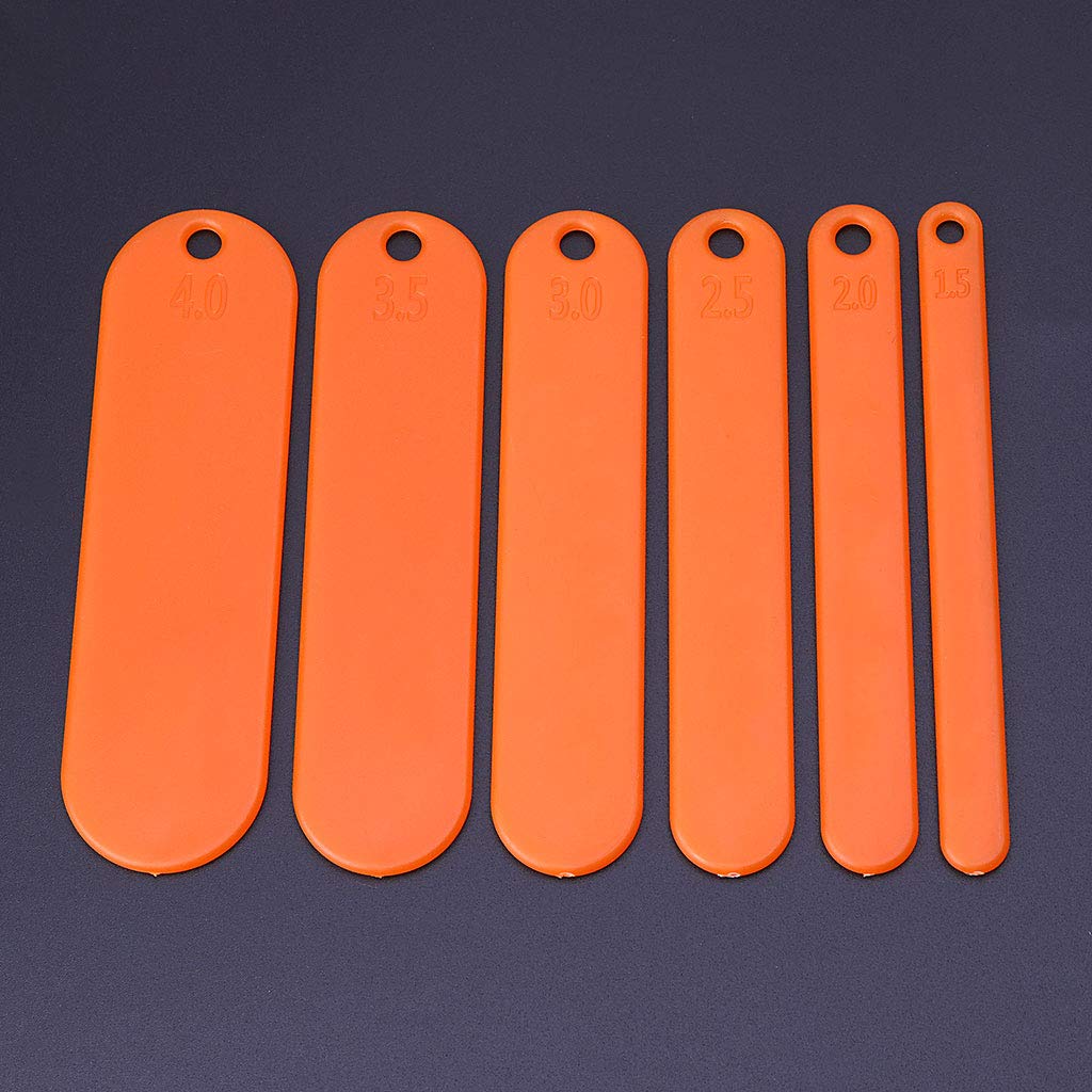 BIBABLYKE shuttle 13x2cm for durable net repairing and consistent weave