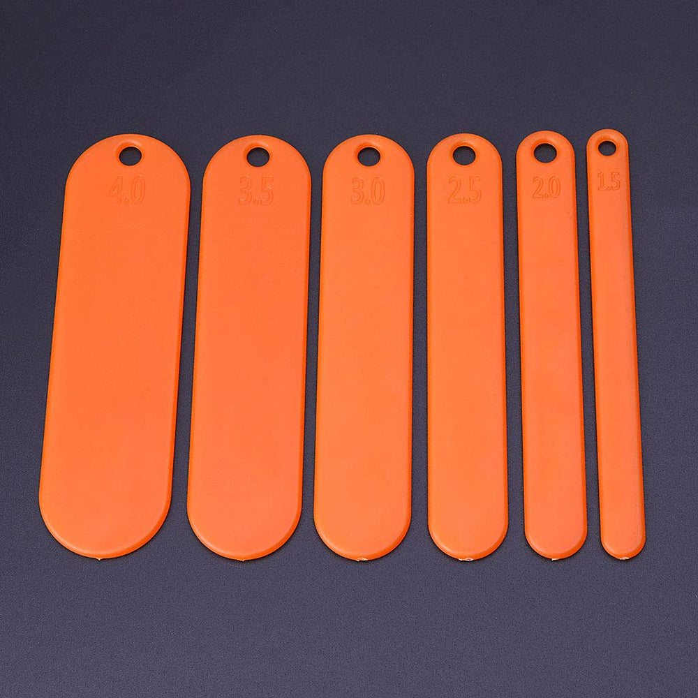 BIBABLYKE shuttle 13x2cm for durable net repairing and consistent weave