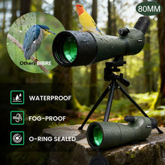 BIBIRE weatherproof and fogproof design with nitrogen purge for rugged outdoor use.