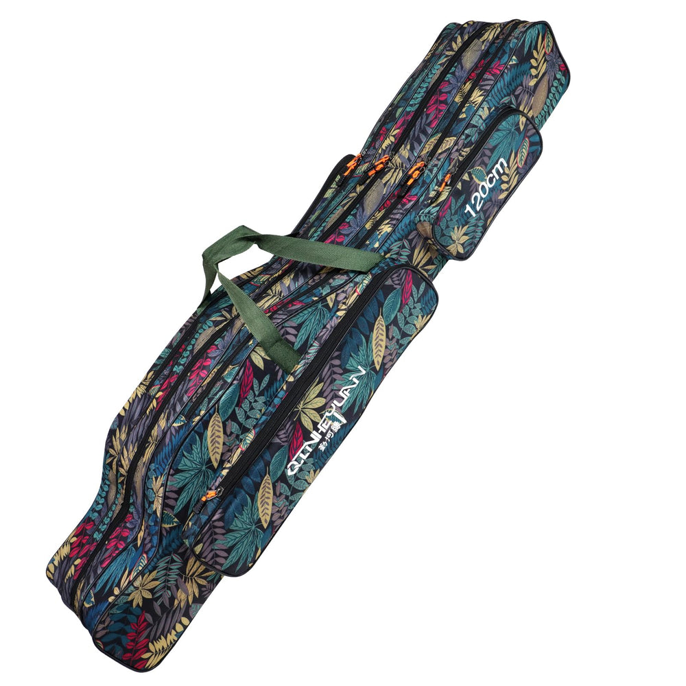 BicycleStore 47 inch fishing rod case exterior camouflage design