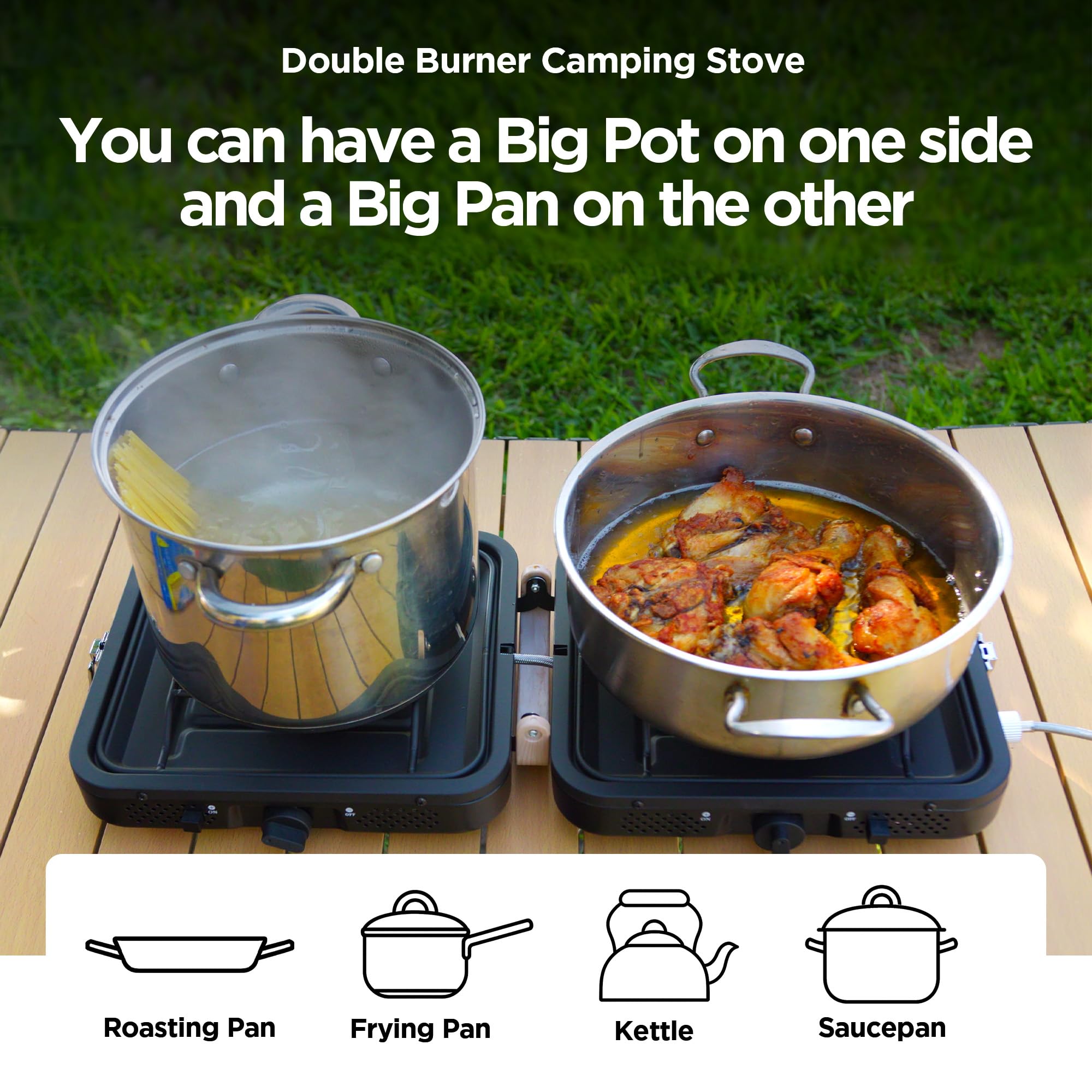 BietrunPro stainless steel body ensures lasting outdoors durability