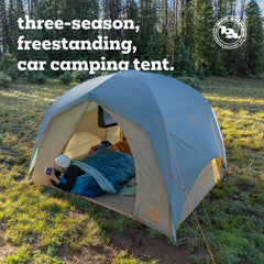 Big Agnes Big House Shelter Mode setup showing open-air shade option.